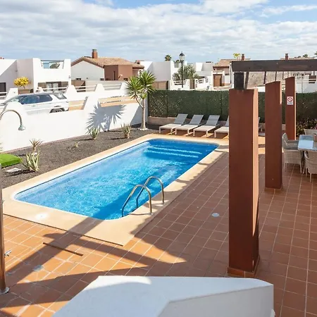 Family & Golf Villa Perla - Pool - Bbq - Seaview - Aircon * Caleta de Fuste