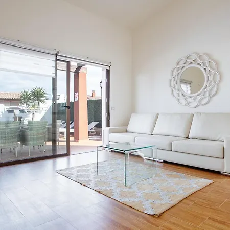 Villa Family & Golf Villa Perla - Pool - Bbq - Seaview - Aircon Caleta de Fuste
